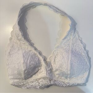 Gilly Hicks Floral Lace Bralette - White